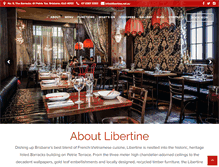 Tablet Screenshot of libertine.net.au