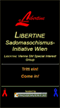 Mobile Screenshot of libertine.at